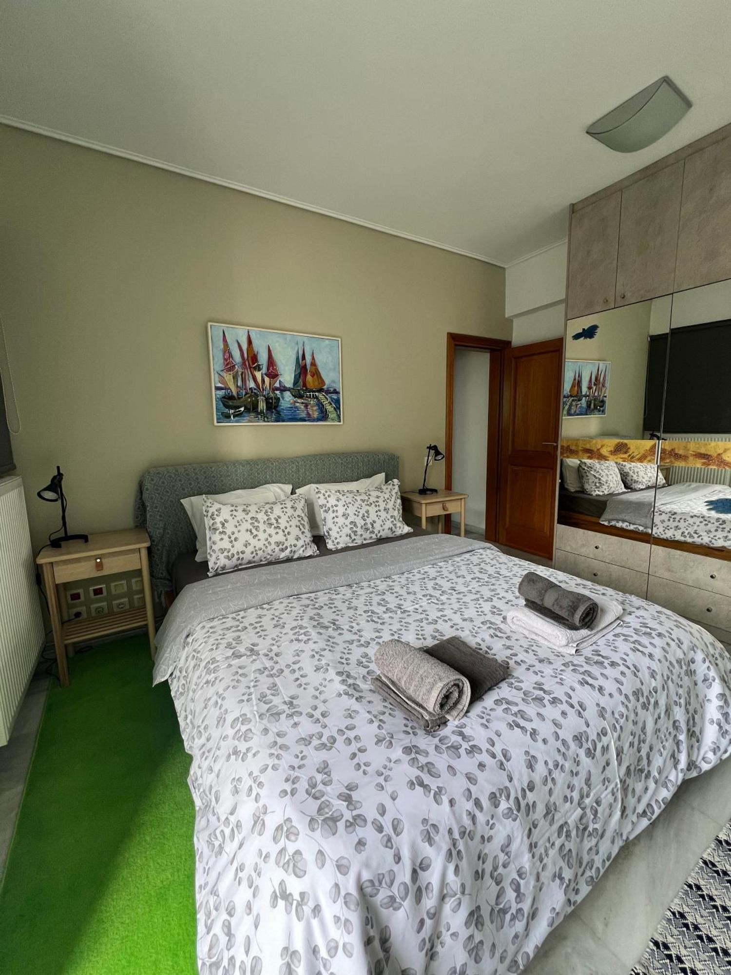 Green Apartment Near Marousi Hospitals & Oaka, By Promoshomes Maroussi Zewnętrze zdjęcie
