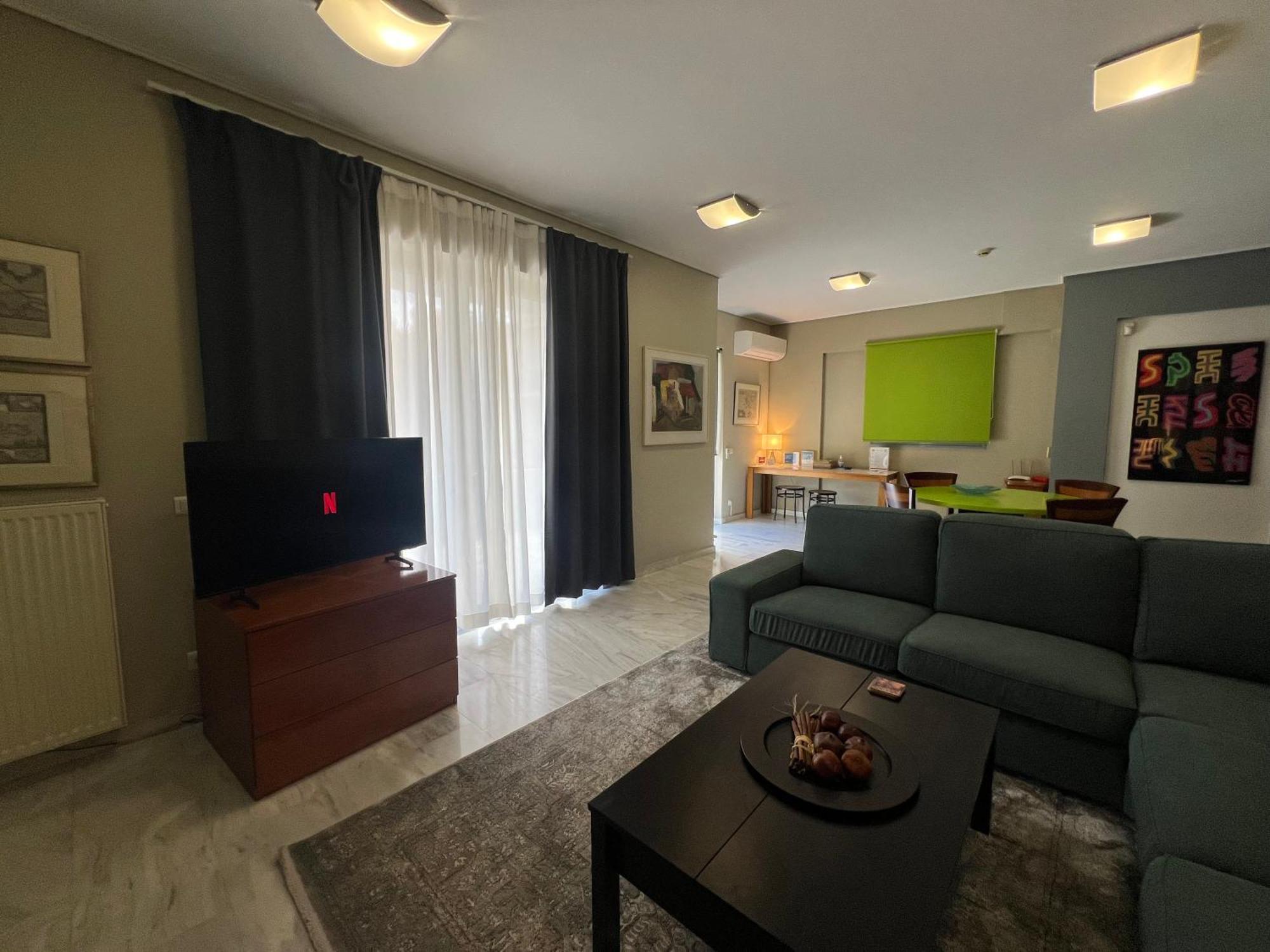 Green Apartment Near Marousi Hospitals & Oaka, By Promoshomes Maroussi Zewnętrze zdjęcie