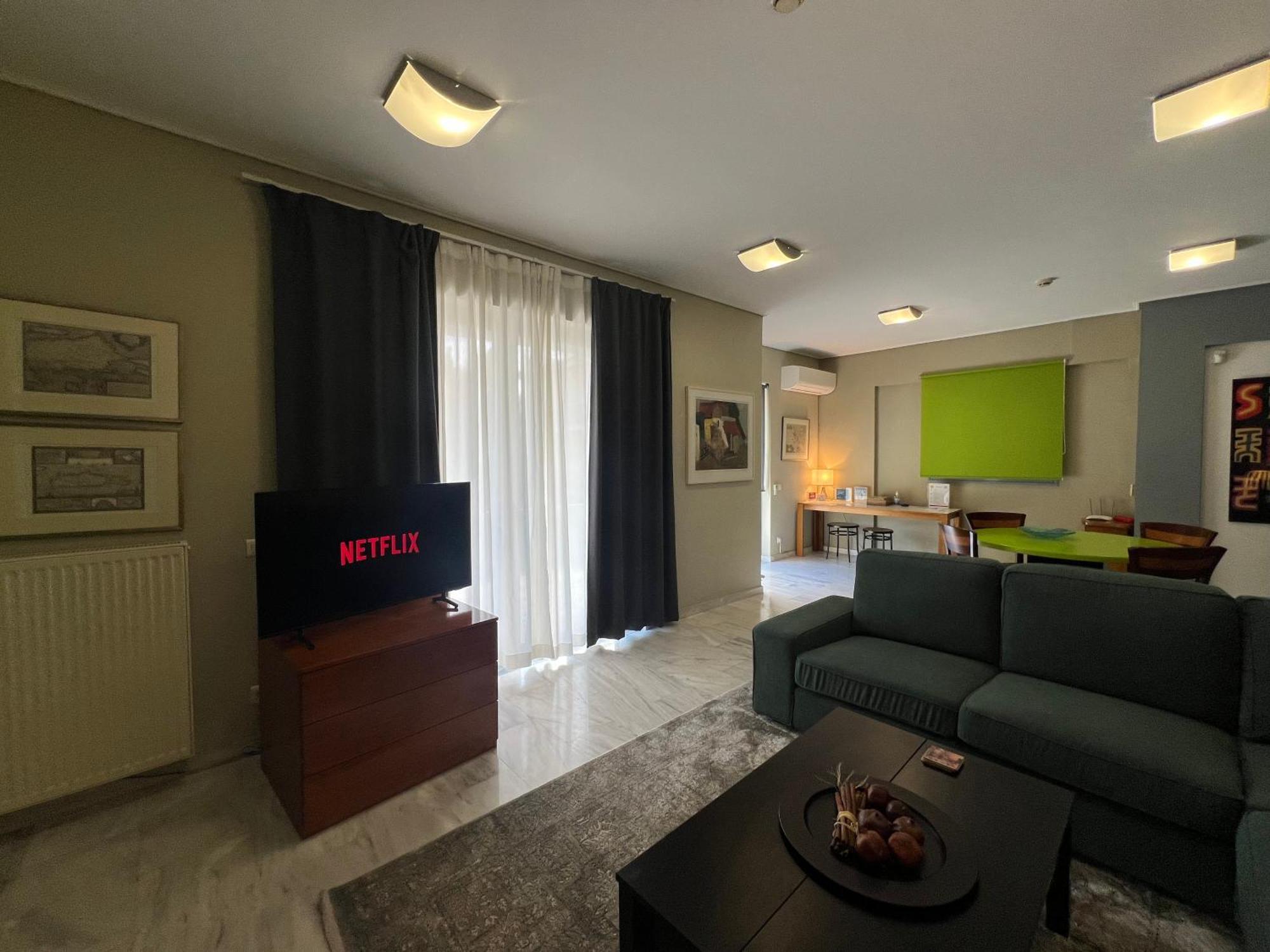 Green Apartment Near Marousi Hospitals & Oaka, By Promoshomes Maroussi Zewnętrze zdjęcie